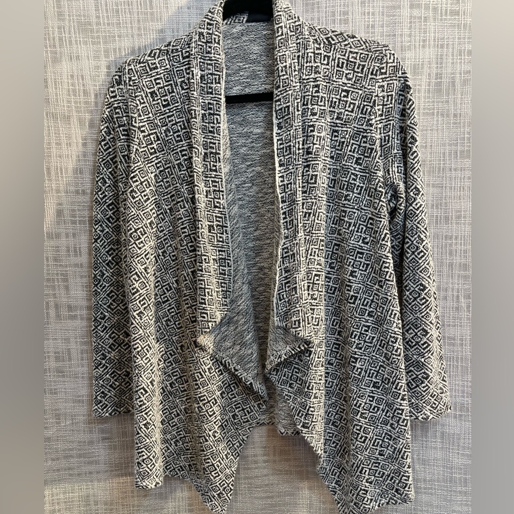 Open style cardigan, slouchy cardigan